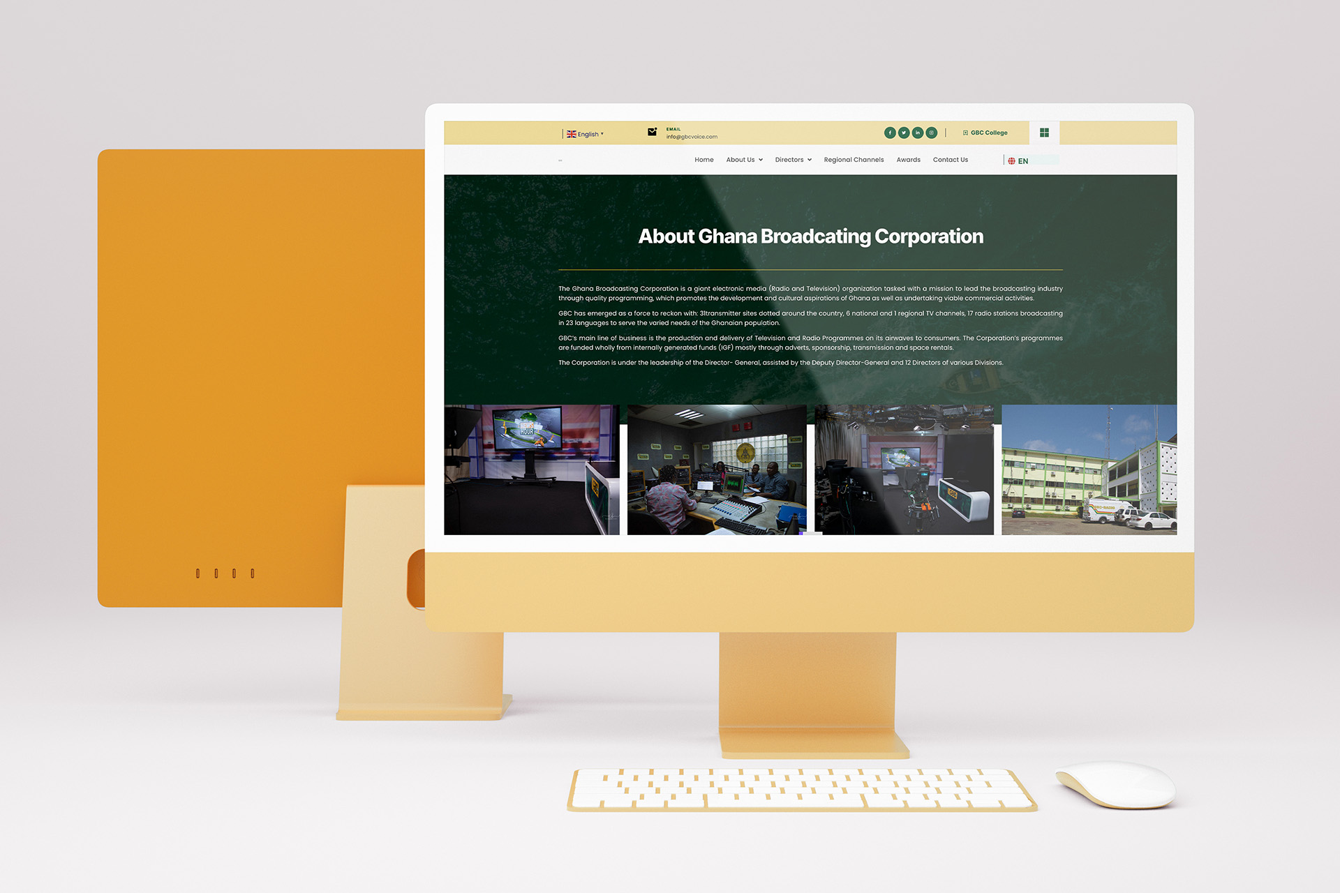 Ghana Broadcasting Corporation Website